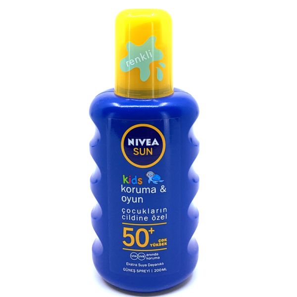 Nivea Sun Çocuk SPF50+ Nemlendirici Güneş Spreyi 200 ml