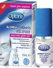 Optone ActiMist 2si1 Arada Kuru ve İrite Gözler için Sprey