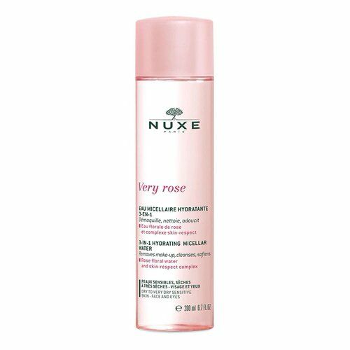 Nuxe Very Rose Eau Micellaire 3 in Makyaj Temizleme Suyu 200 ml