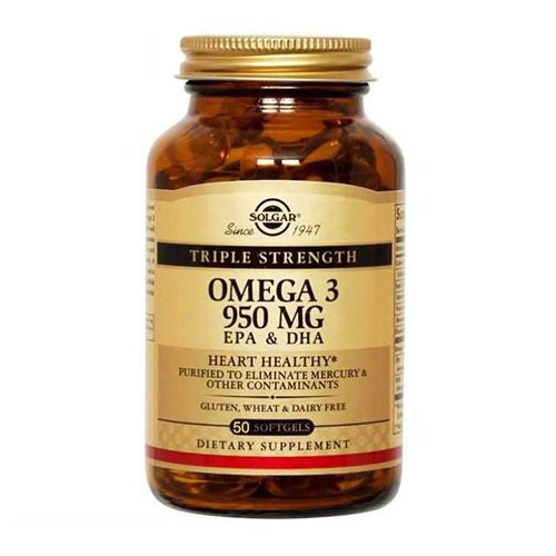 Solgar Omega-3 950 mg 50 Kapsül