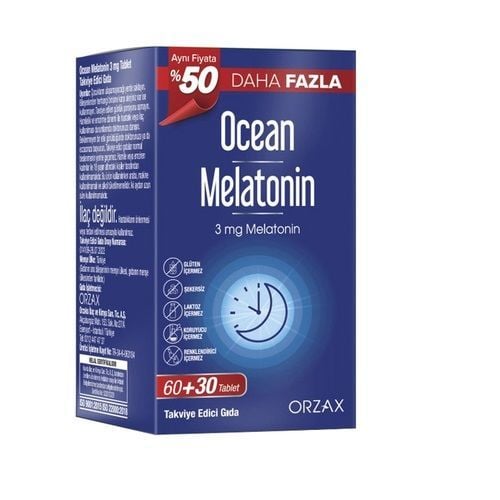 Ocean Melatonin 3 mg 90 Tablet Avantaj