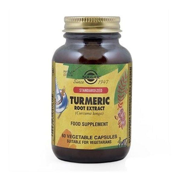 Solgar Turmeric Root Extract 60 Kapsül