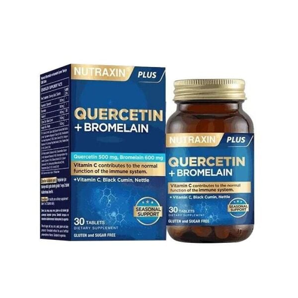 Nutraxin Quercetin Bromelain 30 Tablet