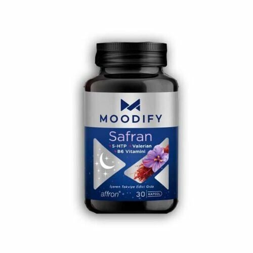 Moodify Safran, 5 Htp, Valerian Vit B6 30 Kapsül