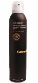Sensilis Sun Secret Protect + Anti Aging Sun Body Transparent Spray SPF50 200ml