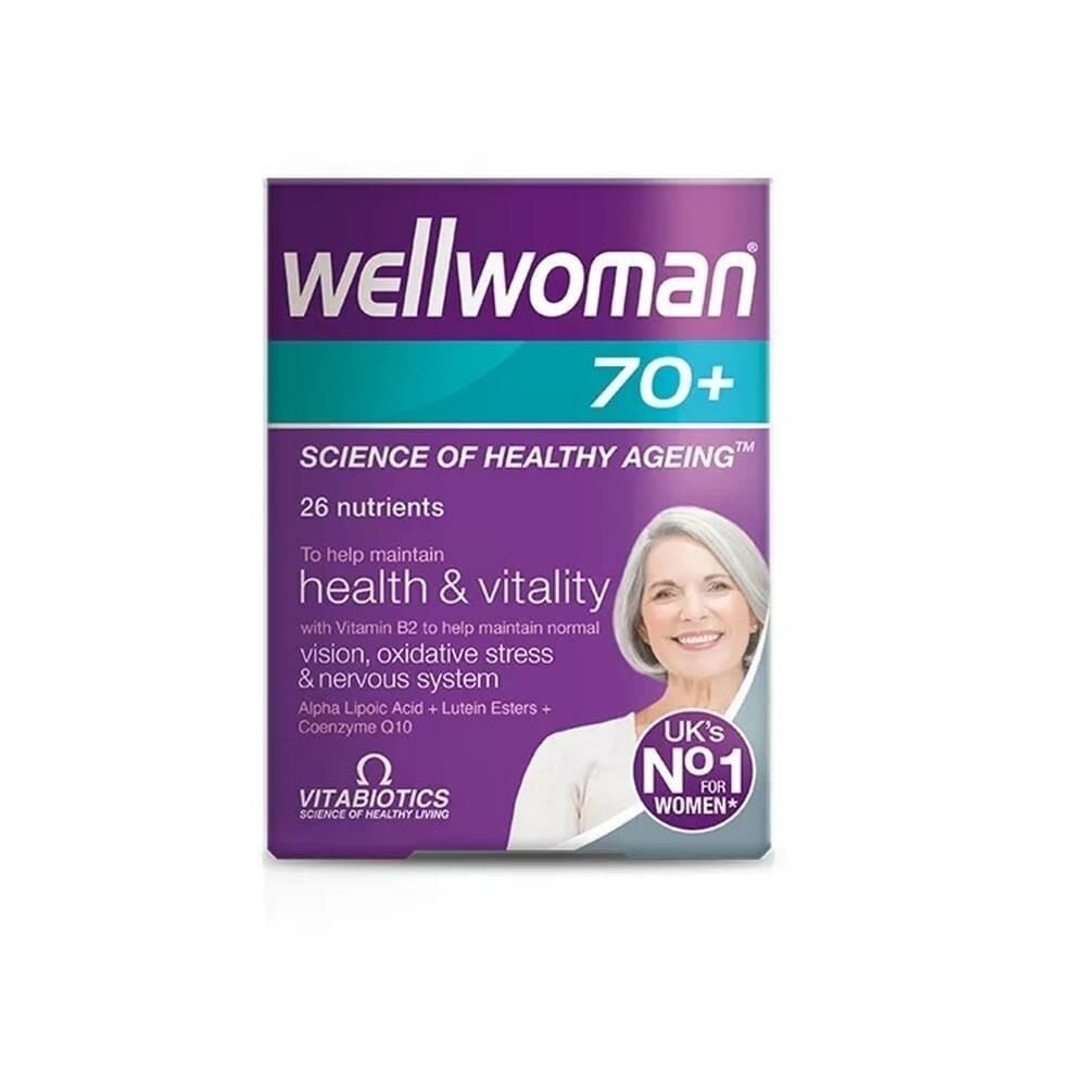 Vitabiotics Wellwoman 70+ Takviye Edici Gıda 30 Tablet