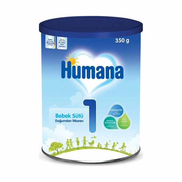 Humana 1 Bebek Sütü 350 gr. Metal Kutu