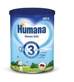 Humana 3 Bebek Sütü 800 gr. Metal Kutu