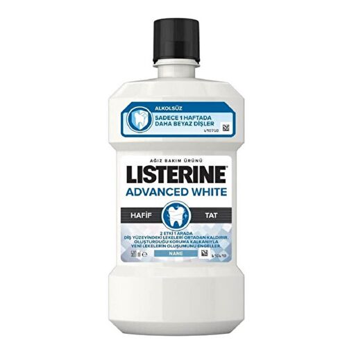 Listerine Ağız Bakım Suyu Advanced White Hafif Tat 1000 ml