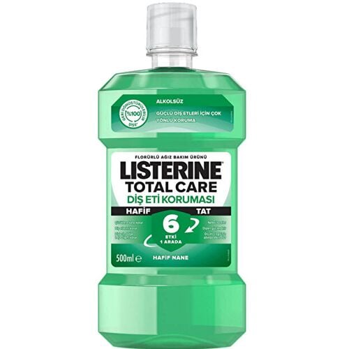 Listerine Ağız Bakım Suyu Diş Eti Bakımı Hafif Tat 500 ml