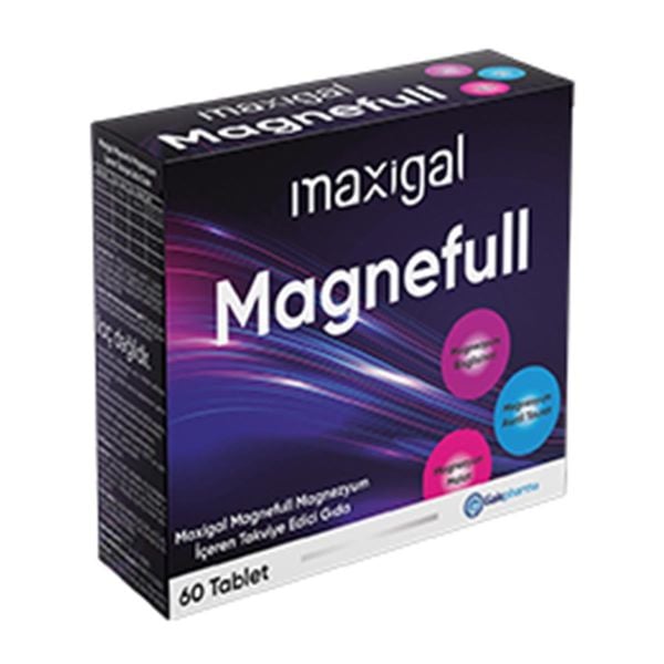 Maxigal Magnefull Magnezyum 60 Tablet