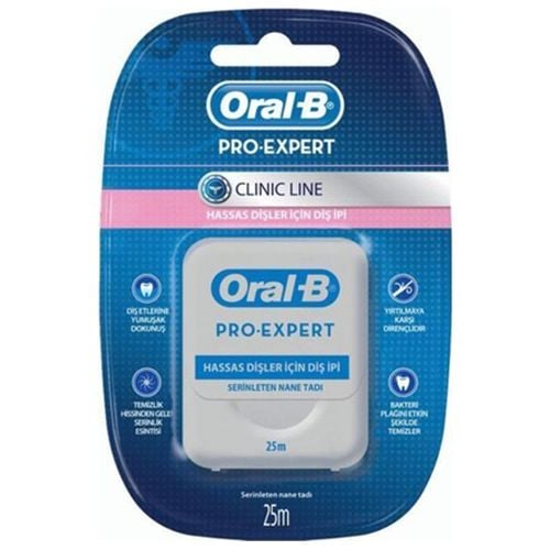 Oral B Pro Expert Clinic Line Diş İpi Hassas Dişler İçin