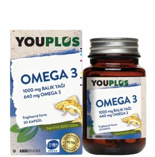 Youplus Daily Omega-3 30 Kapsül