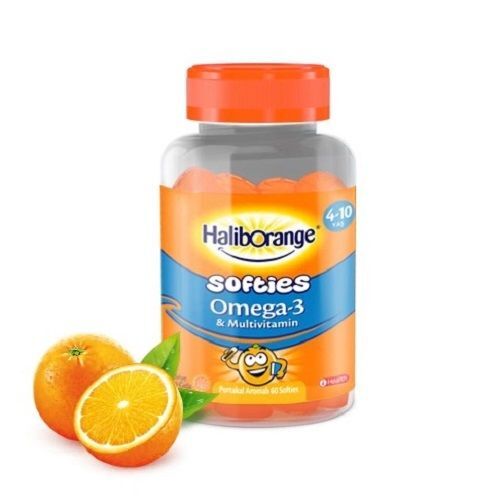 Haliborange Portakal Aromalı Omega-3 ve Multivitamin 60 Kapsül