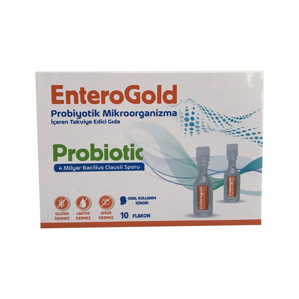 Enterogold Yetişkin Probiotic 10 Flakon