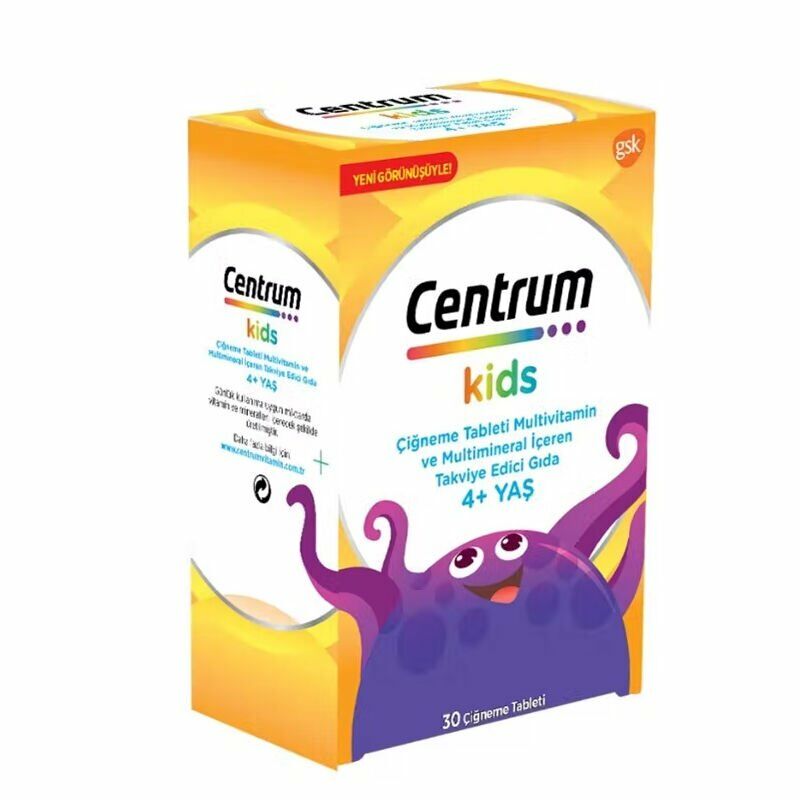 Centrum Kids 30 Çiğneme Tableti