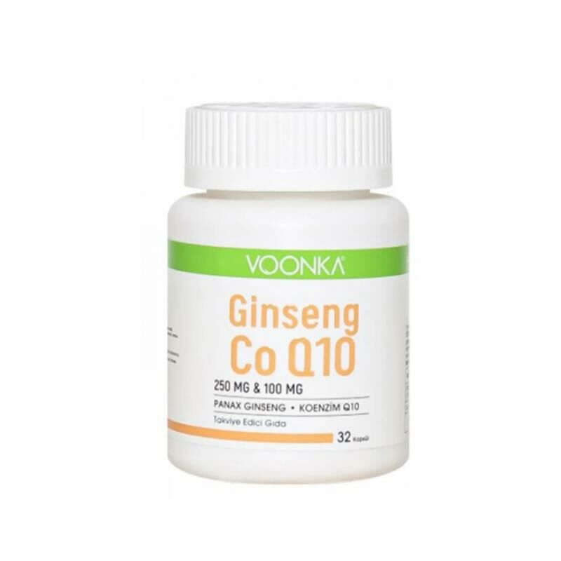 Voonka Ginseng Coenzyme Q10 32 Kapsül