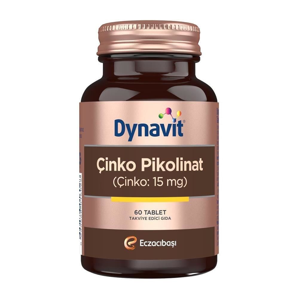 Dynavit Çinko Pikolinat 15 Mg 60 Tablet