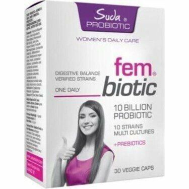 Suda Vitamin Probiotic Fem Biotic 30 Veggie Kapsül
