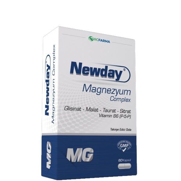 Newday Magnezyum Complex 60 Kapsül