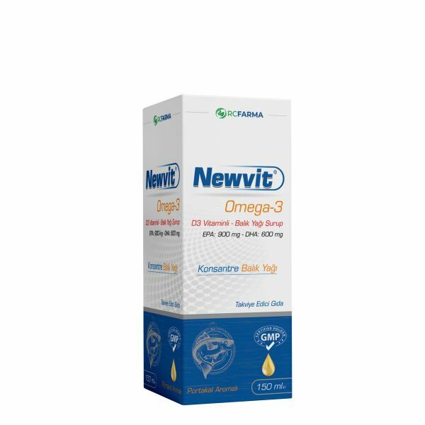 Newvit Omega 3 Şurup 150 ml