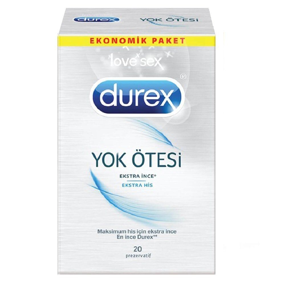 Durex Prezervatif Yok Ötesi Ekstra His 20 li