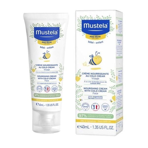 Mustela Nourishing Cream With Cold Cream Face 40 ml