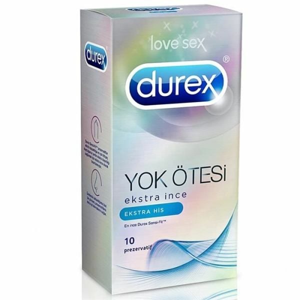 Durex Yok Ötesi Extra His 10 lu Prezervatif