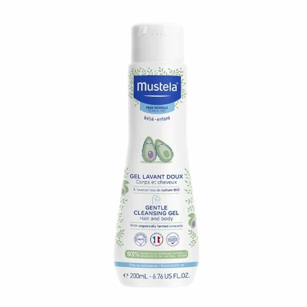 Mustela Dermo Cleansing 200 ml Gentle Cleansing Gel Saç ve Vücut Şampuanı