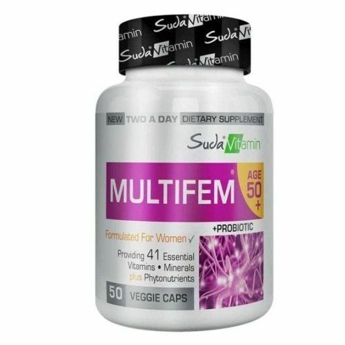 Suda Vitamin Multifem 50+ 50 Kapsül