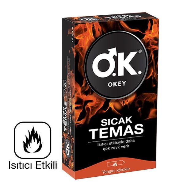 Okey Sıcak Temas Prezervatif 10 lu