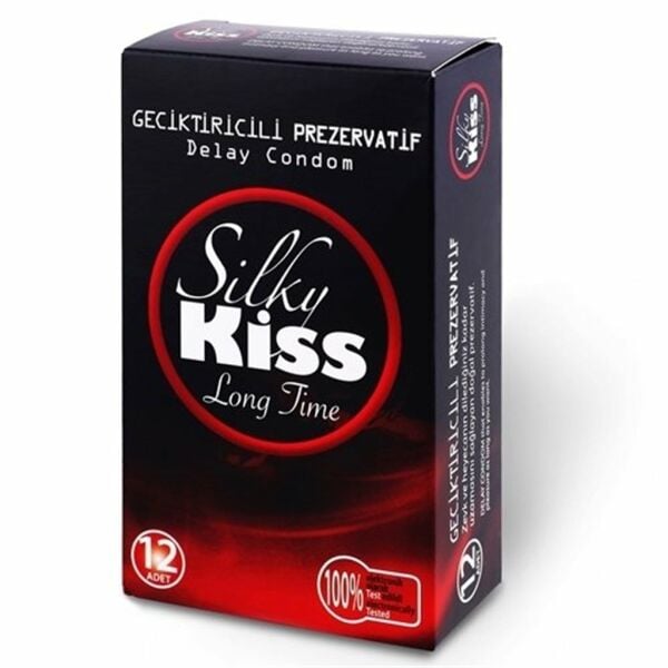 Silky Kiss Long Time Geciktiricili Prezervatif