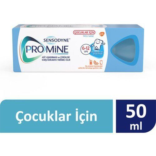 Sensodyne Promine Çocuklar İçin Diş Macunu 50 ml (Tatlı Nane)