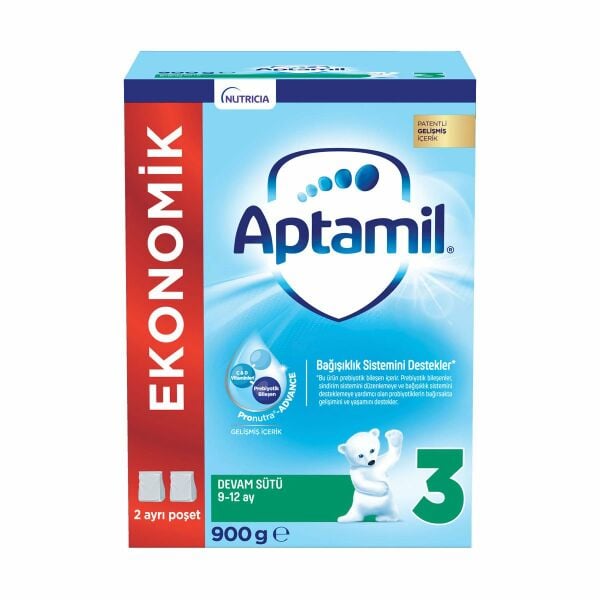 Aptamil 3 Devam Sütü 9-12 Ay 900 g