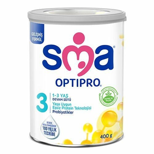 SMA Optipro 3 Probiyotik Bebek Sütü 400 gr