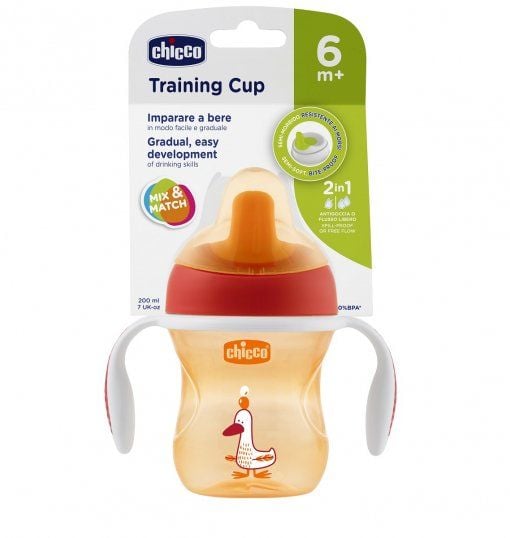 Chicco Yarı Yumuşak Uçlu Eğitim Bardağı 6 ay+ Unisex 200ml