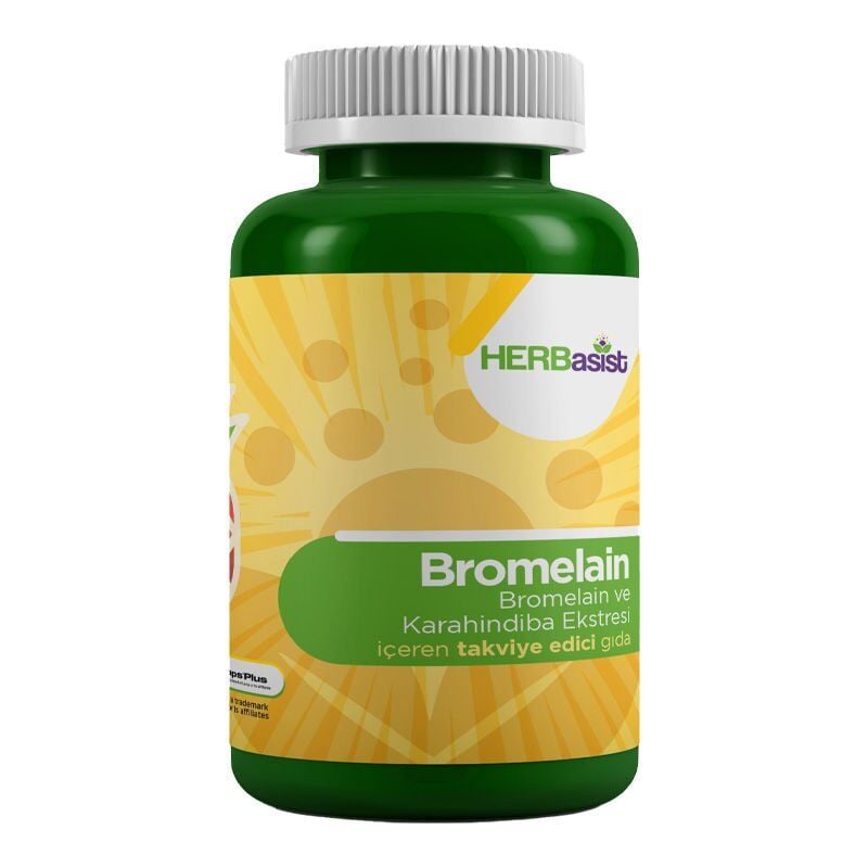 HERBasist Bromelain 60 kapsül