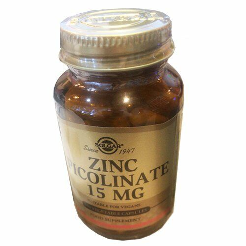 Solgar Zinc Picolinate 15mg 100 Kapsül