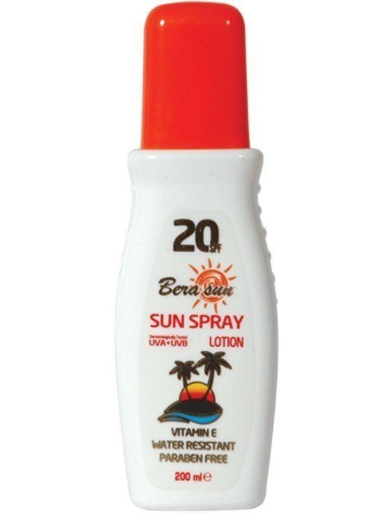 Bera Sun Losyon F20 Sprey 200 ml