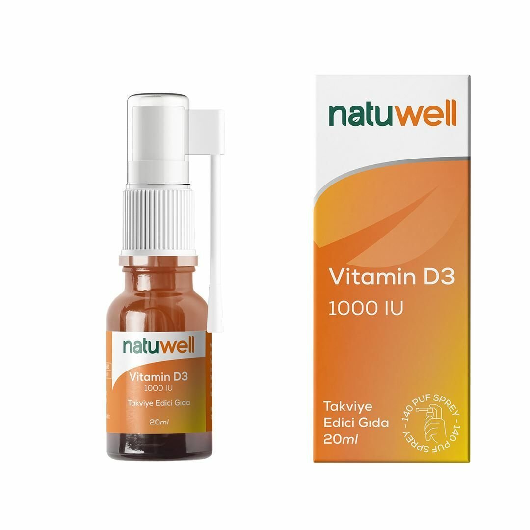 Natuwell D3 1000 IU Damla 20 ml