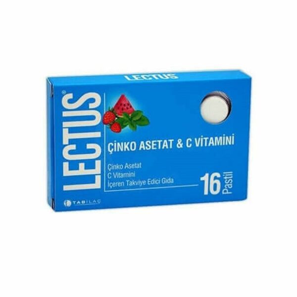 Lectus Çinko Asetat 16 Pastil