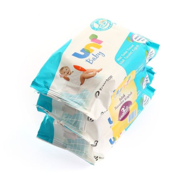Uni Baby Islak Tuvalet Kağıdı Kutu 3X60 Yaprak