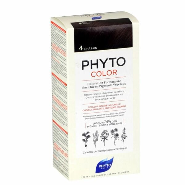 Phyto Color 4 Saç Boyası - Kestane (Yeni Formül)
