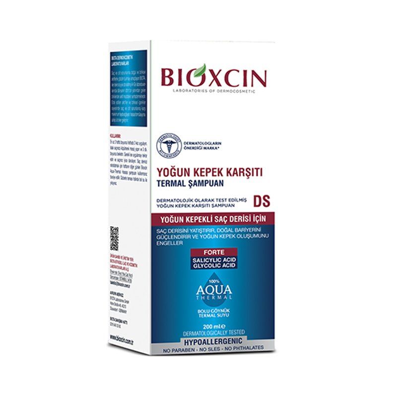Bioxcin Aqua Thermal Yoğun Kepek Karşıtı Şampuan DS 200 ml
