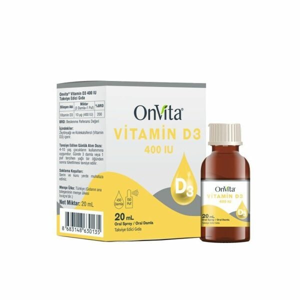 OnVita Vitamin D3 400 IU