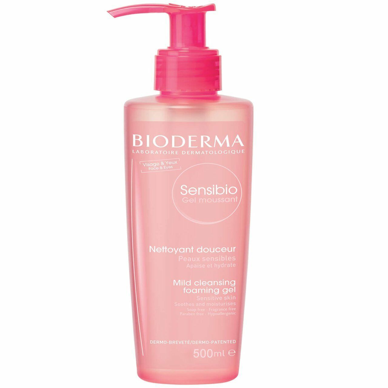 Bioderma Sensibio Foaming Gel 500 ml Hassas Ciltler Temizleme Jeli