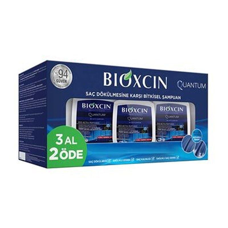 Bioxcin Quantum Şampuan 3al 2öde (Kuru-Normal Saçlar)