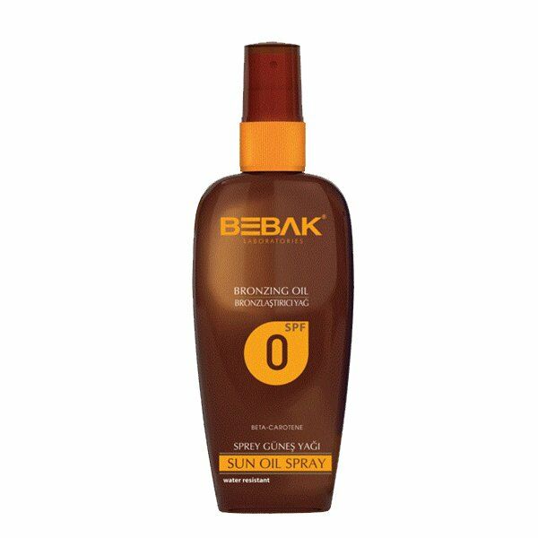 Bebak Sun Oil F0 Bronzlaştırıcı Yağ 150ml