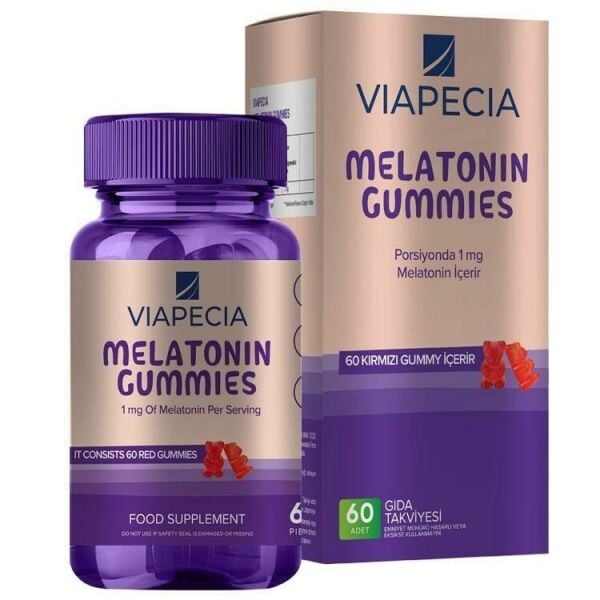 Viapecia Melatonin Gummies 60 Yumuşak Kapsül