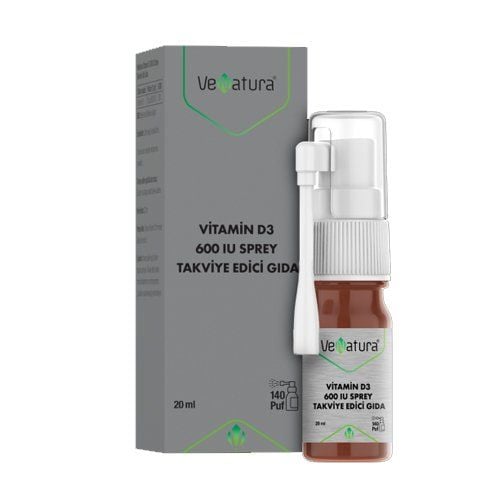 VeNatura Vitamin D3 600 IU Sprey